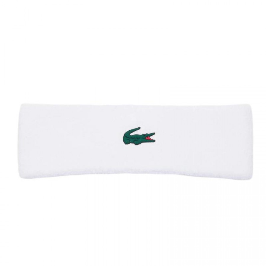 Lacoste Bandana Branca  Oferta + Barato