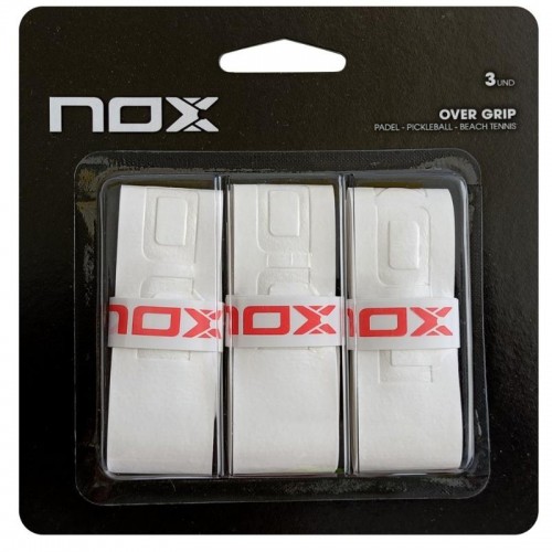 Blister Nox Pro Blanco 3 Overgrips