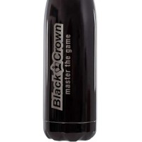 Botella Black Crown 0,75L Negro  Oferta + Barato