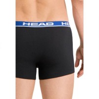 Boxers Head Basic Negro Azul 2 Unidades  Oferta + Barato