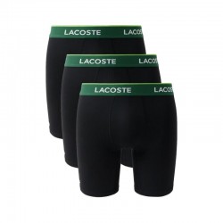 Lacoste Black Green Boxers 3 Units