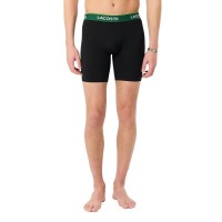 Boxers Lacoste Noir Vert 3 unités