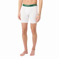 Lacoste Vert Blanc Noir Boxers 3 Unités