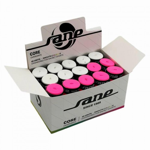 Sane Core Smooth Multicolor Overgrips Box 45 Unità