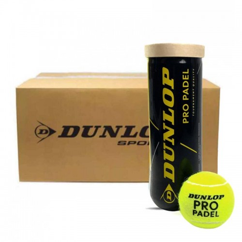 Cajon 72 Pelotas - 24 Barcos de 3 pcs - Dunlop Pro Padel Cajon 72 Pelotas - 24 Barcos de 3 pcs - Dunlop Pro Padel