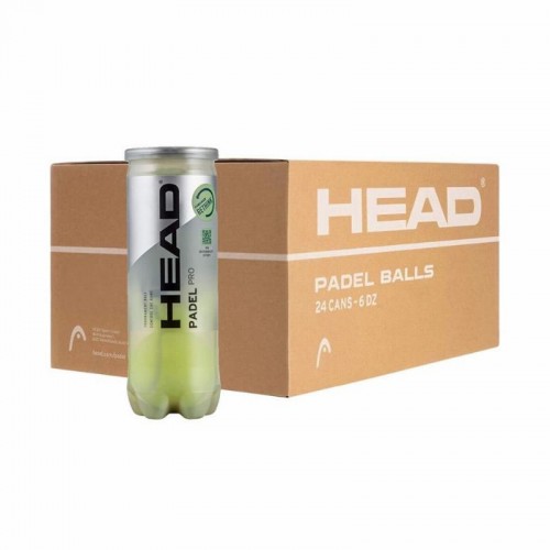 Cajon 72 Pelotas - 24 Barcos de 3 pcs - Head Padel Pro Cajon 72 Pelotas - 24 Barcos de 3 pcs - Head Padel Pro