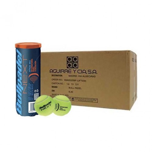 Cajon 72 Pelotas - 24 Barcos de 3 pcs - Bullpadel FIP Next Cajon 72 Pelotas - 24 Barcos de 3 pcs - Bullpadel FIP Next