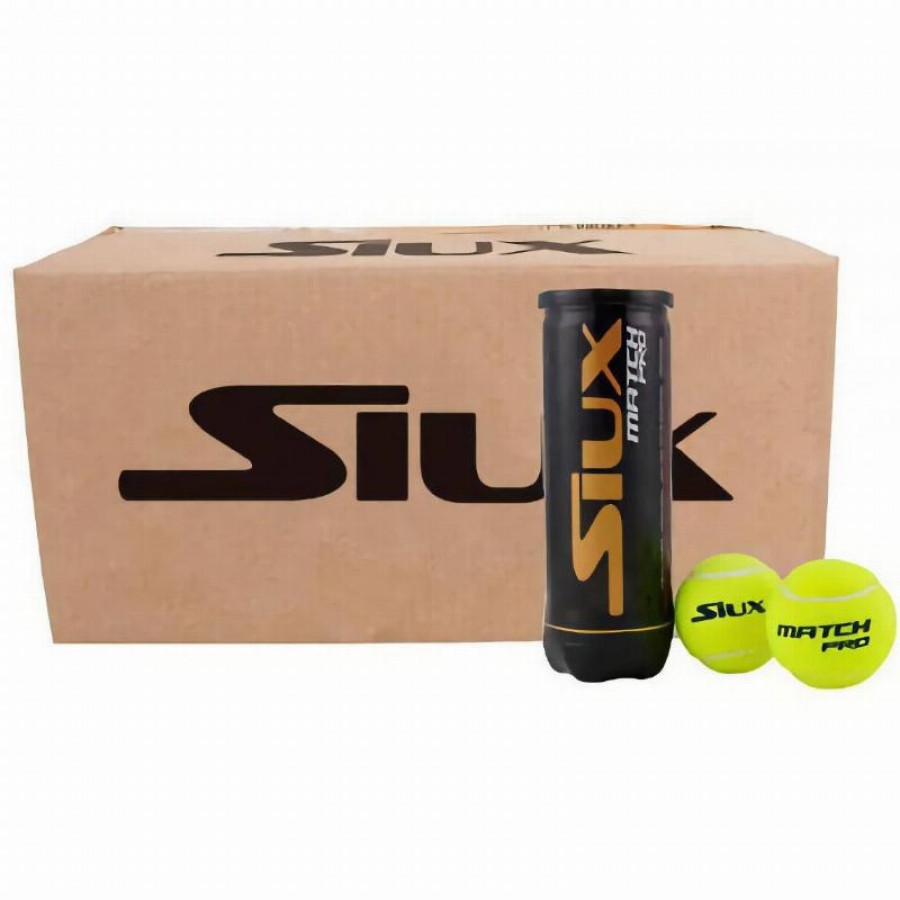 Box 72 Balls - 24 Canisters of 3 pcs - Siux Match Pro  Offer + Cheap