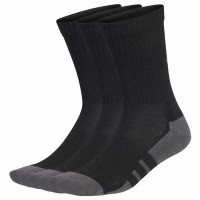Calcetines Adidas Essentials Cushioned Crew Negro Gris 3 Pares  Offer + Cheap