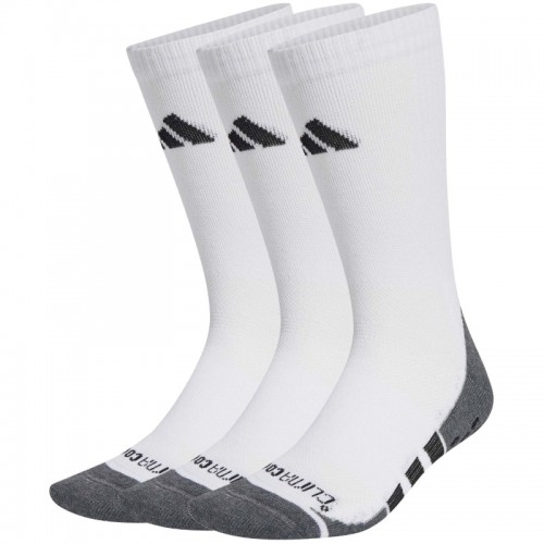 Calcetines Adidas Performance Climacool Crew Blanco Gris 3 Pares