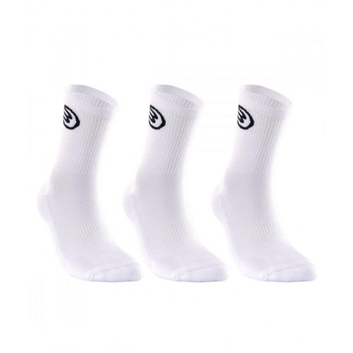 Calcetines Bullpadel BP252 3 Pares Blanco