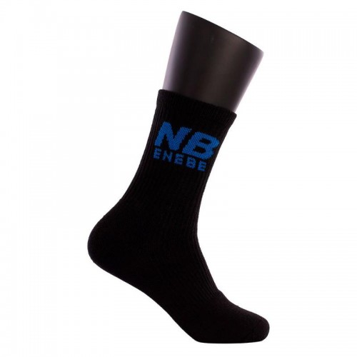 Calcetines Enebe Revolution Caña Media Negro Azul 1 Par