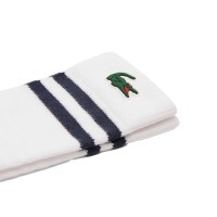 Meias de Corte Alto Lacoste Sport Marinho Branco 1 Par  Oferta + Barato