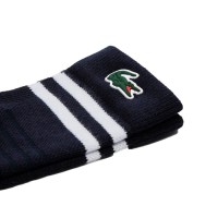 Meias de Corte Alto Lacoste Sport Marinho Branco 1 Par  Oferta + Barato