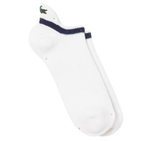 Calcetines Lacoste Sport Corte Bajo Blanco Marino 1 Par  Oferta + Barato