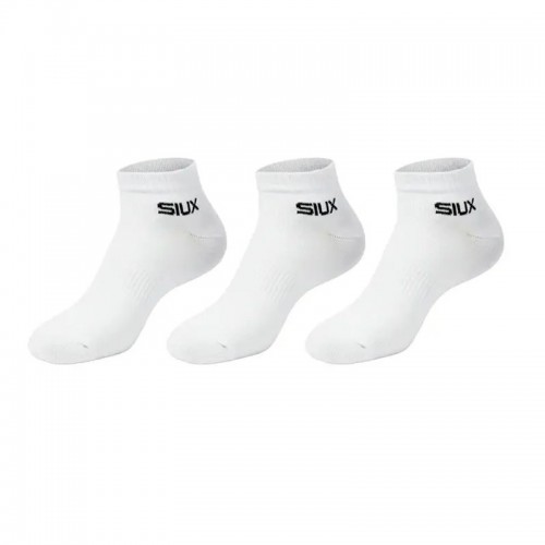 Siux Basic 26 Chaussettes Courtes Blanches 3 paires