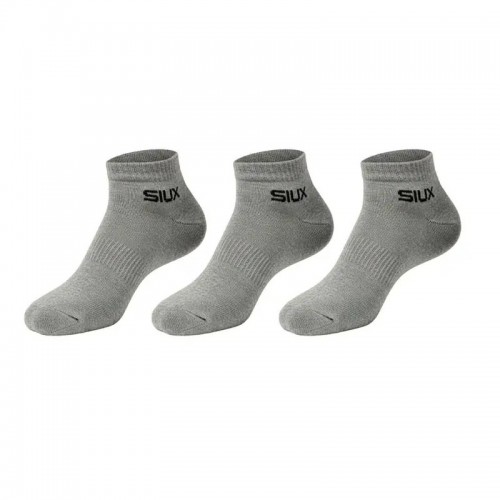 Siux Basic 26 Chaussettes courtes grises 3 paires