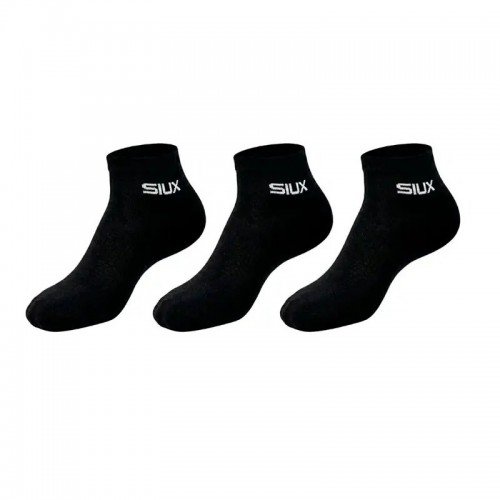 Siux Basic 26 Chaussettes Courtes Noires 3 paires