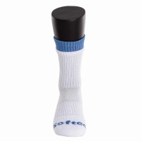 Calcetines Softee Doble Blanco Marino 1 Par