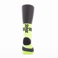 Softee Walk Mid-Calf Socks Fluorescent Yellow 1 Pair