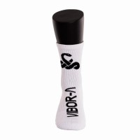 Chaussettes blanches Vibora Plus 1 paire
