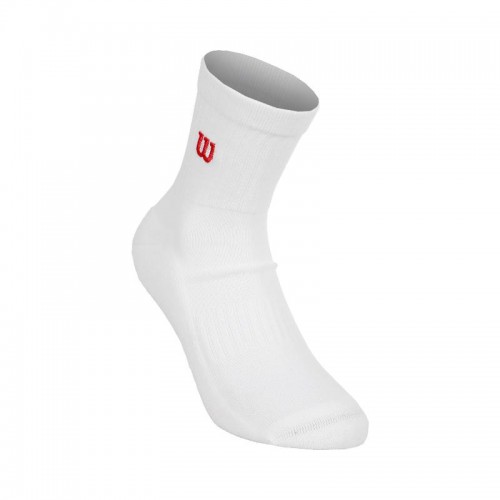 Calcetines Wilson Quarter Top Blanco 3 Peças
