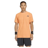 Camiseta Adidas Freelift Naranja Negro