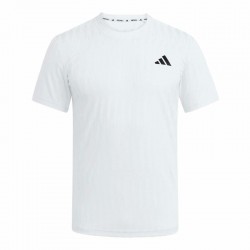 Camiseta branca Adidas Tennis Freelift