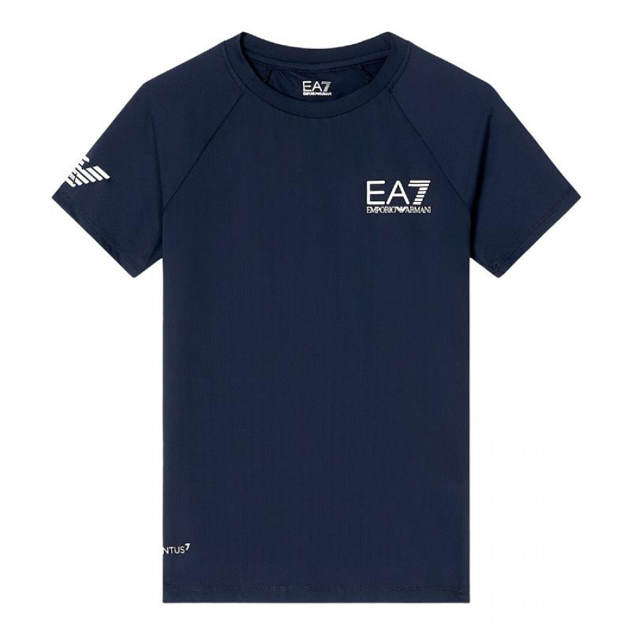 Armani EA7 Ventus 7 Navy Blue Women''s T-Shirt