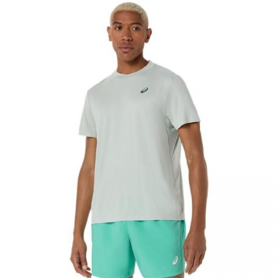 Camiseta Asics Court SS Blusa Verde Claro
