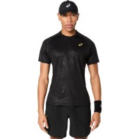 T-Shirt Asics Match Night Energy Noir  Offre - Pas cher