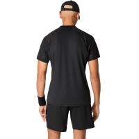 T-Shirt Asics Match Night Energy Noir  Offre - Pas cher