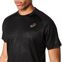 T-Shirt Asics Match Night Energy Noir  Offre - Pas cher
