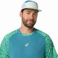 Camiseta Asics Padel Court Imprimé SS Top Verde Pino