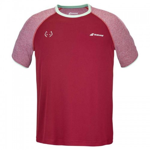Camiseta Babolat Juan Lebron Rojo Dalia