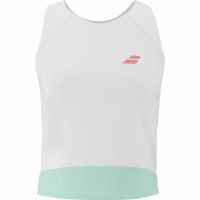 Camiseta Branca Feminina Babolat Perf