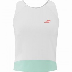 Camiseta Branca Feminina Babolat Perf