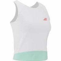 Camiseta Branca Feminina Babolat Perf