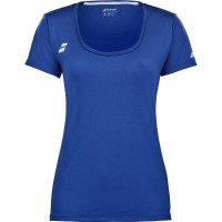 Camiseta Babolat Play Capsleeve Azul Mujer