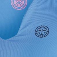 Camiseta Feminina Bidi Badu Colortwist V-Neck Azul