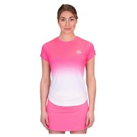 Camiseta Bidi Badu Crew Gradiant Tee Rosa Blanco Mujer