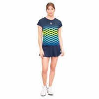 Camiseta Feminina Bidi Badu Grafic Illumination Dark Blue Mix