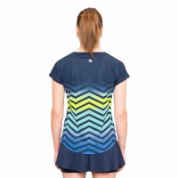 Camiseta Feminina Bidi Badu Grafic Illumination Dark Blue Mix