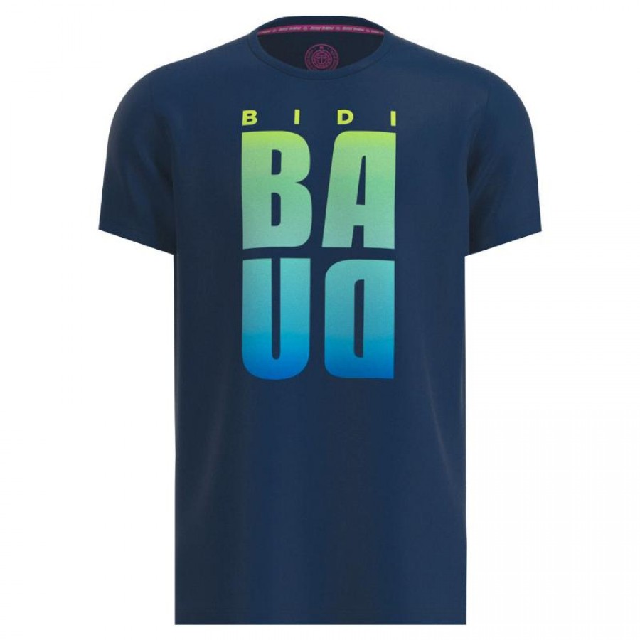 Camiseta Bidi Badu Grafic Illumination Chill Azul Escuro