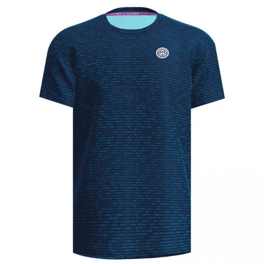 Bidi Badu Twiggy Crew Two Colored Dark Blue Mix T-Shirt  Offer + Cheap