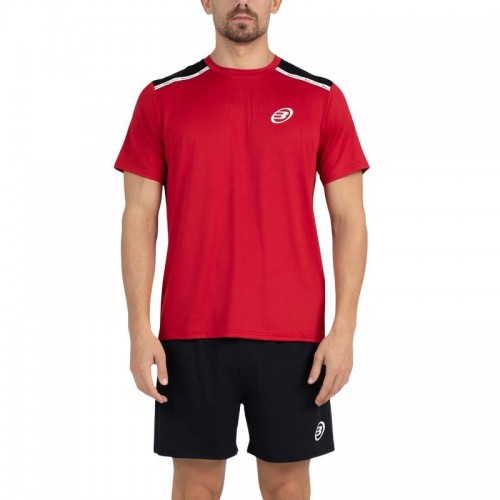 Camiseta Bullpadel Adventure 26I Cereza