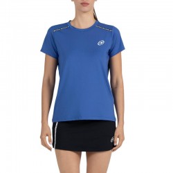 Camiseta Bullpadel Adventure 26I W Azul Intenso