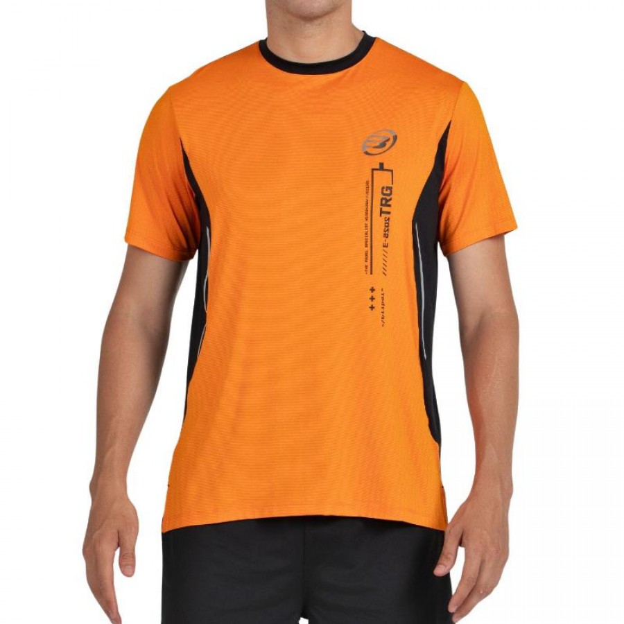 Camiseta Bullpadel Becerre Naranja Bicolor