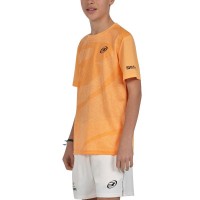 Camiseta Bullpadel Castil Mandarina Junior