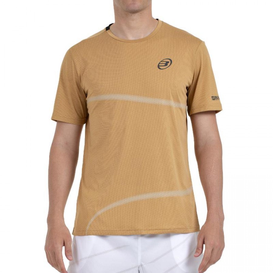 Camiseta Bullpadel Cheles Ocre Vigore